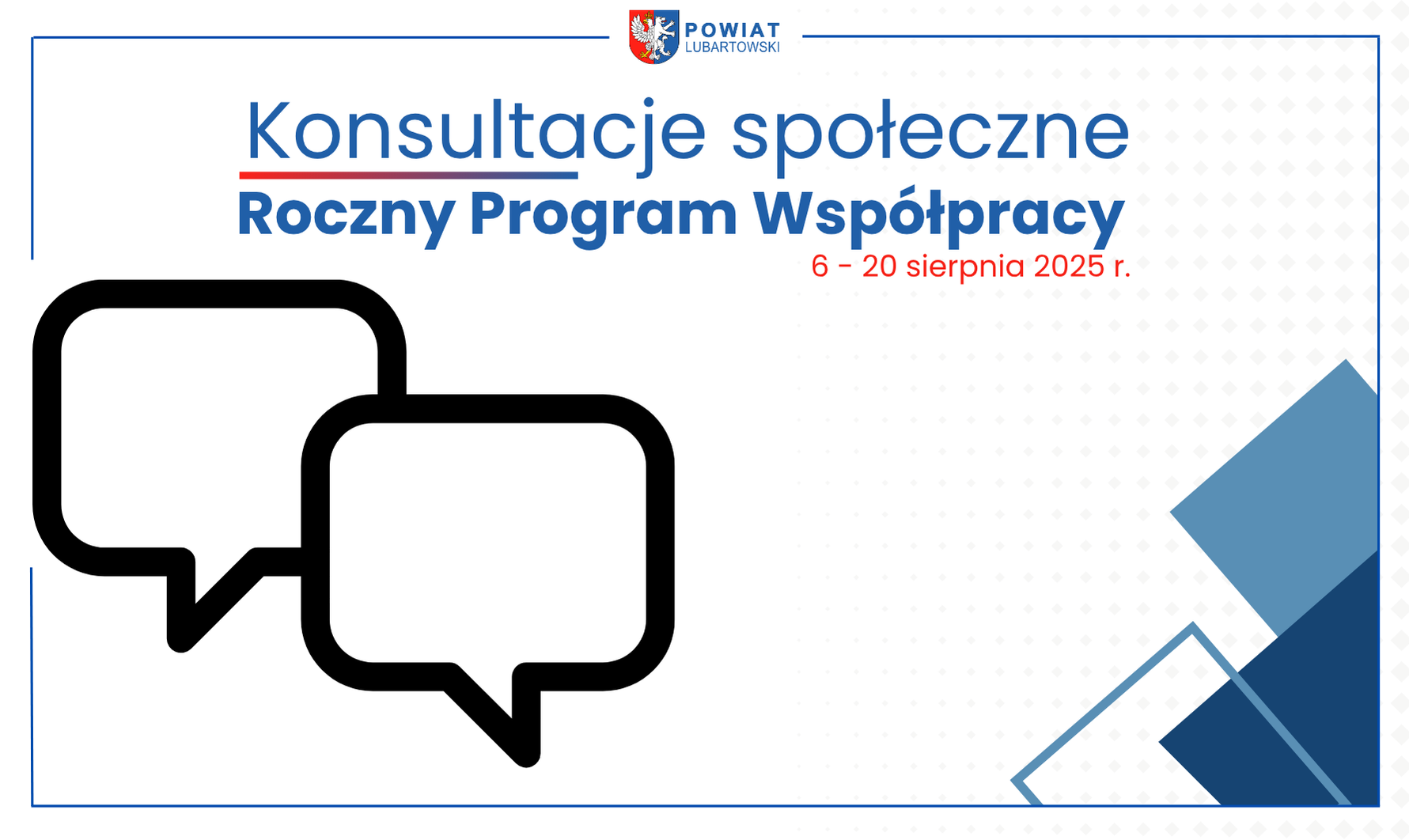 Konsultacje społeczne na stronę