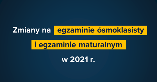 zmiany na egzaminach